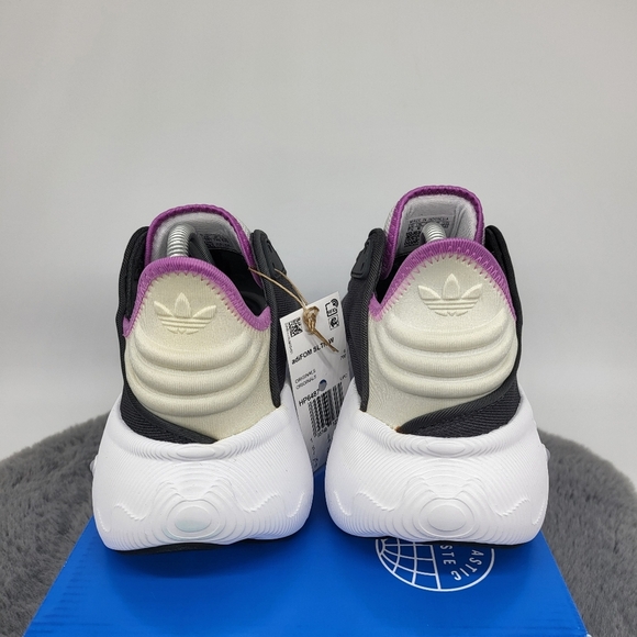 New Adidas adiFOM SLTN 'Grey Pulse Lilac' Women's Running Shoes Size 6.5 - Picture 6 of 7